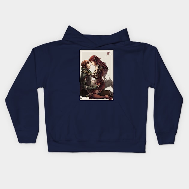 Gaius x Cordelia Kids Hoodie by IUBWORKS